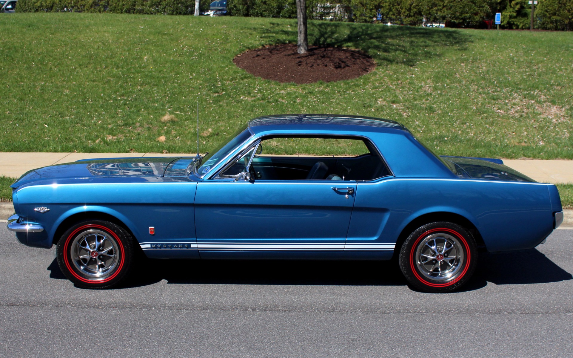 1966 Blue Ford Mustang N/A