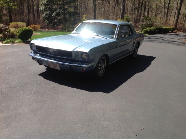 1966 Blue Ford Mustang Coupe