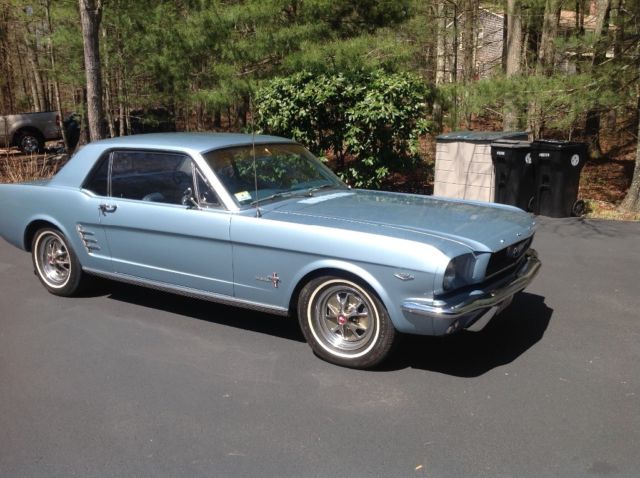 1966 Blue Ford Mustang Coupe