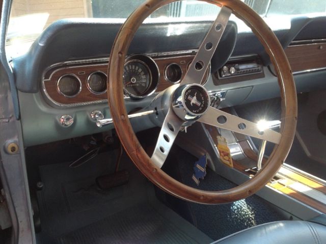 1966 Blue Ford Mustang Coupe
