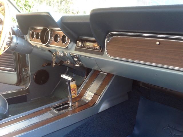 1966 Blue Ford Mustang Coupe