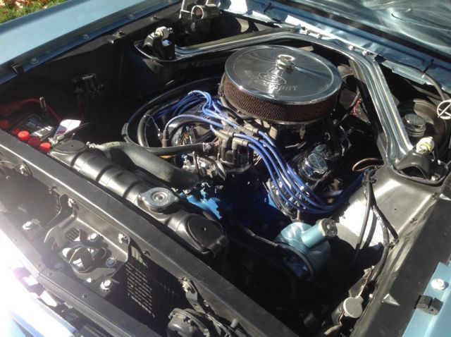 1966 Blue Ford Mustang Coupe