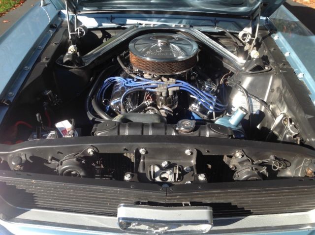 1966 Blue Ford Mustang Coupe