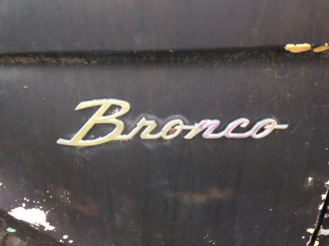 1967 Ford Bronco Cab & Chassis