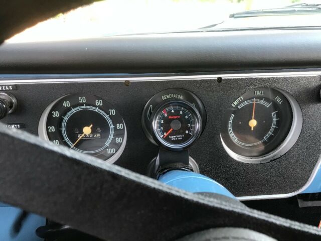 1967 Blue Chevrolet C-10 Short wheele base