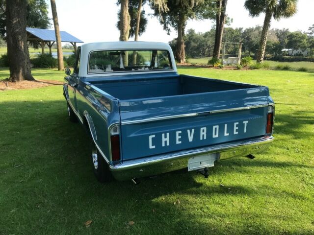 1967 Blue Chevrolet C-10 Short wheele base