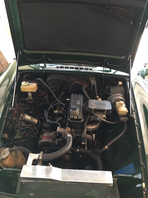 1980 British Green MG MGB Convertible