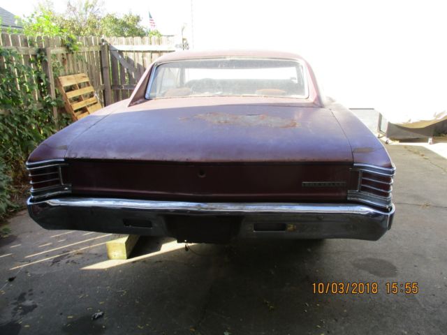 1967 Red Chevrolet Chevelle