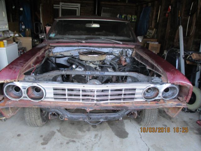 1967 Red Chevrolet Chevelle