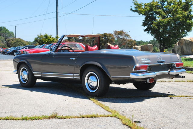 1967 Gray Mercedes-Benz SL-Class Convertible