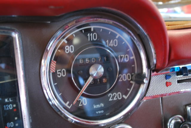 1967 Gray Mercedes-Benz SL-Class Convertible