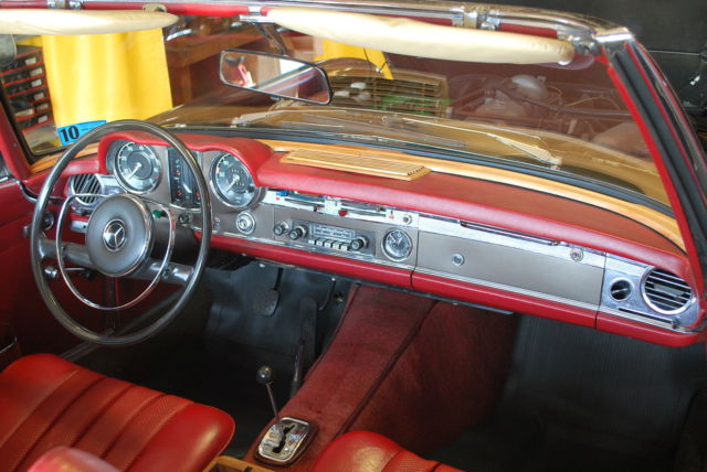 1967 Gray Mercedes-Benz SL-Class Convertible