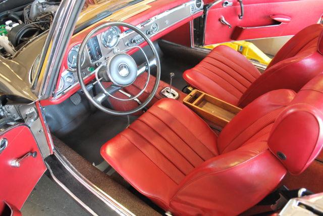 1967 Gray Mercedes-Benz SL-Class Convertible