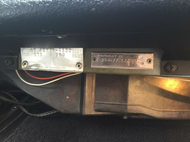 1967 Elkhart Blue Chevrolet Corvette Convertible