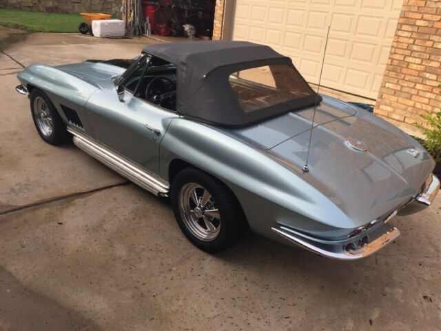 1967 Elkhart Blue Chevrolet Corvette Convertible