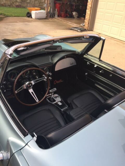 1967 Elkhart Blue Chevrolet Corvette Convertible