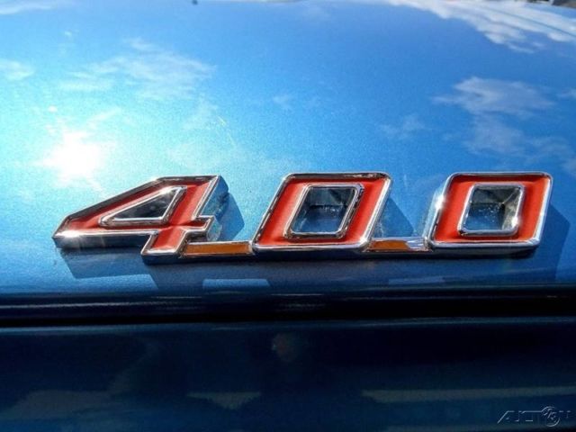 1967 Blue Pontiac Firebird