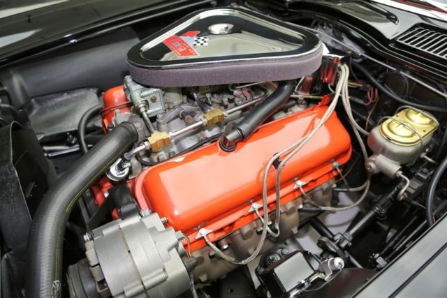 1967 Black Chevrolet Corvette Convertible