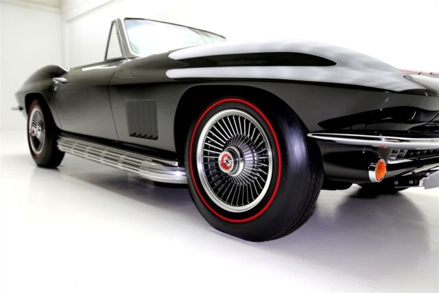 1967 Black Chevrolet Corvette Convertible