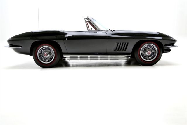 1967 Black Chevrolet Corvette Convertible