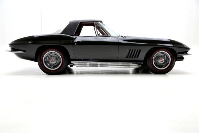 1967 Black Chevrolet Corvette Convertible