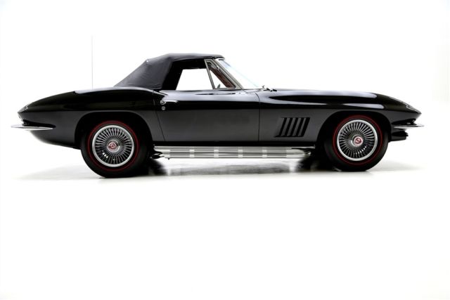 1967 Black Chevrolet Corvette Convertible