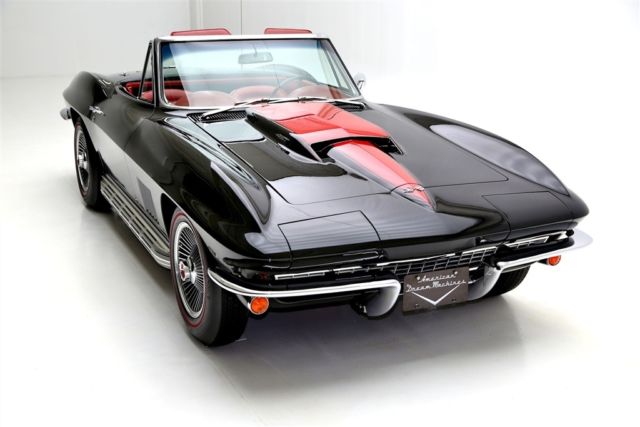 1967 Black Chevrolet Corvette Convertible