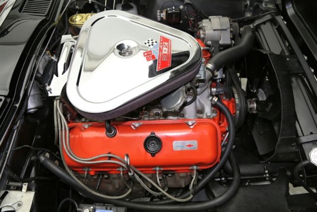 1967 Black Chevrolet Corvette Convertible