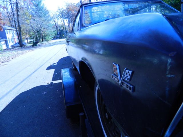 1967 Blue Chevrolet Chevelle Convertible