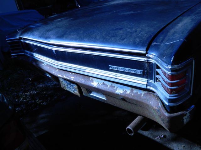 1967 Blue Chevrolet Chevelle Convertible