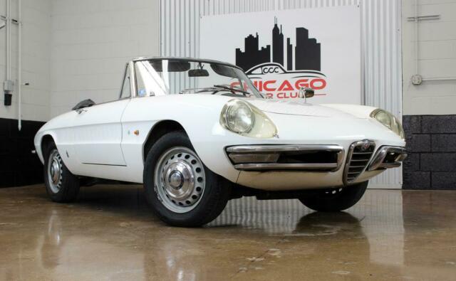 1967 White Alfa Romeo Duetto Dry, Survivor, VIDEO