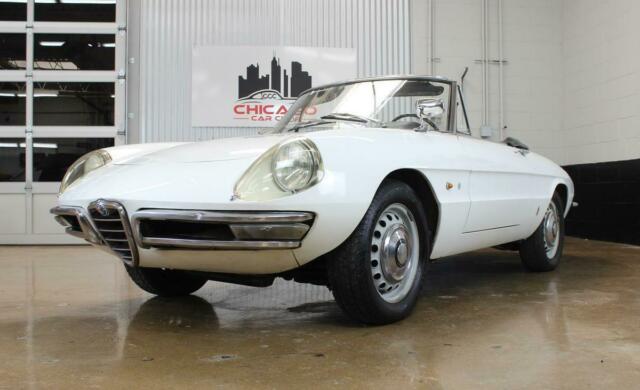 1967 White Alfa Romeo Duetto Dry, Survivor, VIDEO