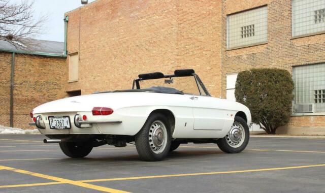 1967 White Alfa Romeo Duetto Dry, Survivor, VIDEO