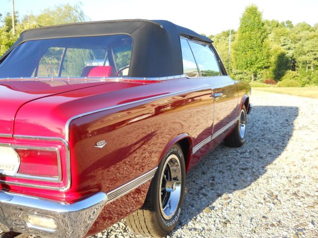 1967 Red AMC Convertible Convertible
