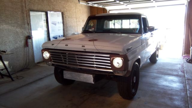 1967 White Ford Other Pickups Standard Cab Pickup