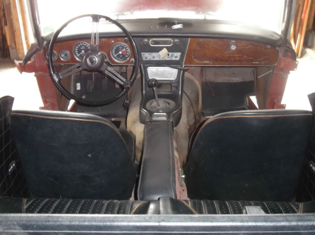 1967 Colorado Red Austin Healey 3000 Convertible