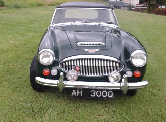 1967 Green Austin Healey 3000