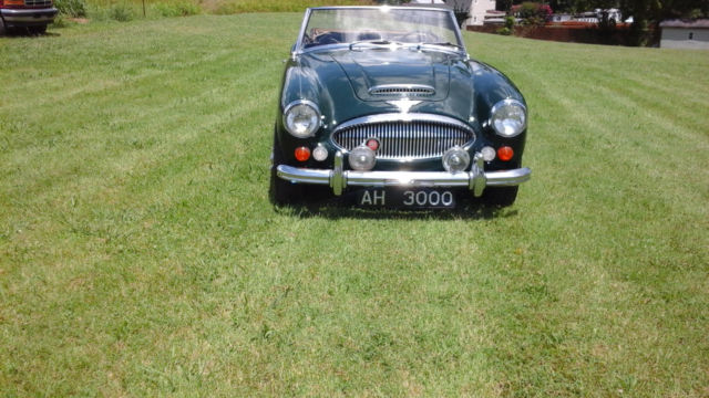 1967 Green Austin Healey 3000