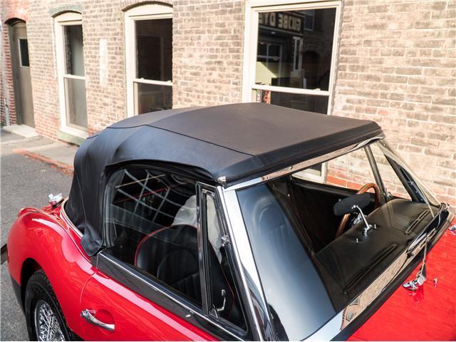 1967 Black Austin Healey 3000 Convertible