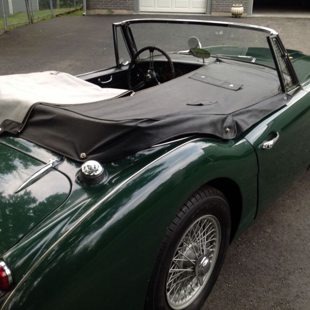 1967 Green Austin Healey 3000 Convertible