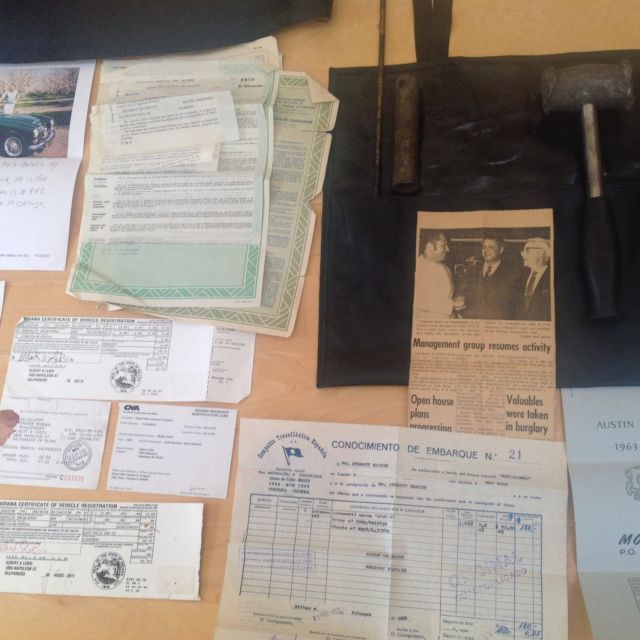 1967 Green Austin Healey 3000 Convertible