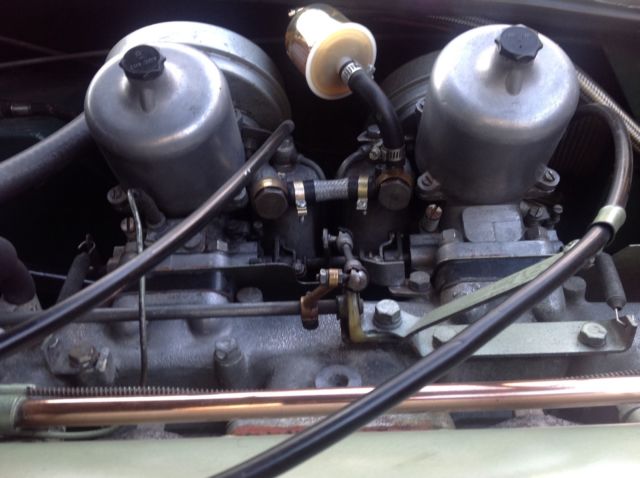 1967 Green Austin Healey 3000 Convertible