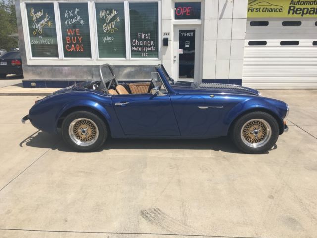 1967 Blue Austin Healey 3000 Convertible