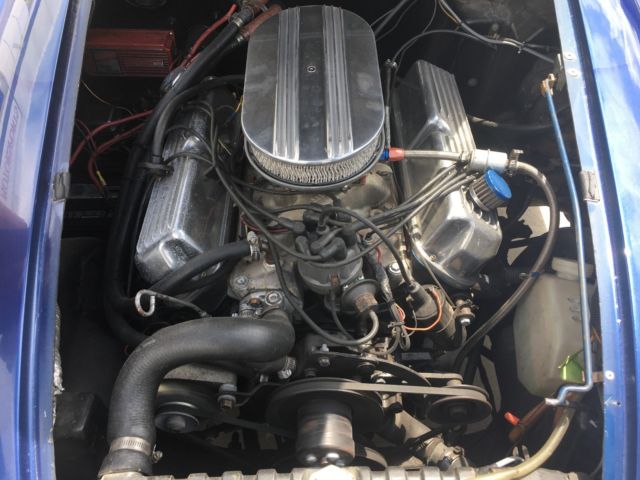 1967 Blue Austin Healey 3000 Convertible