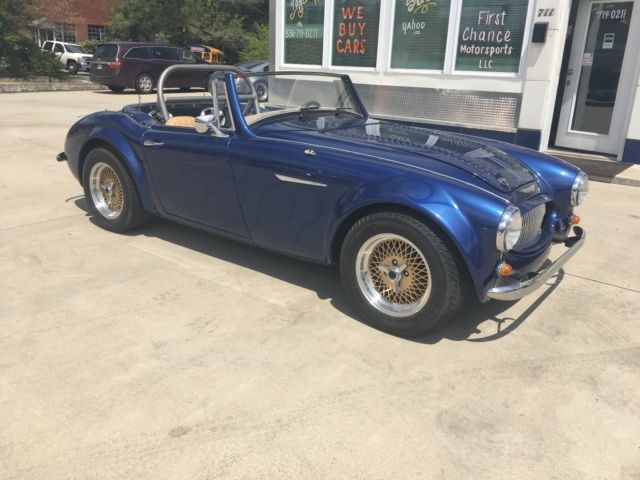 1967 Blue Austin Healey 3000 Convertible