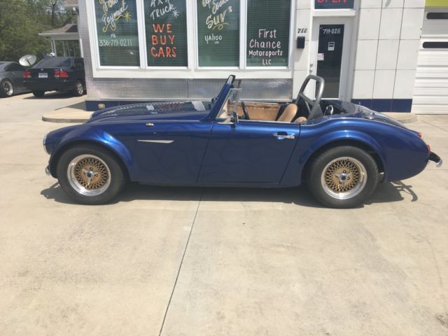 1967 Blue Austin Healey 3000 Convertible
