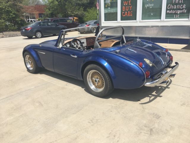1967 Blue Austin Healey 3000 Convertible
