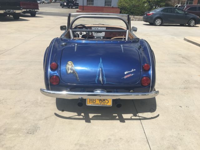 1967 Blue Austin Healey 3000 Convertible