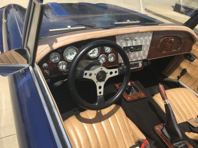1967 Blue Austin Healey 3000 Convertible