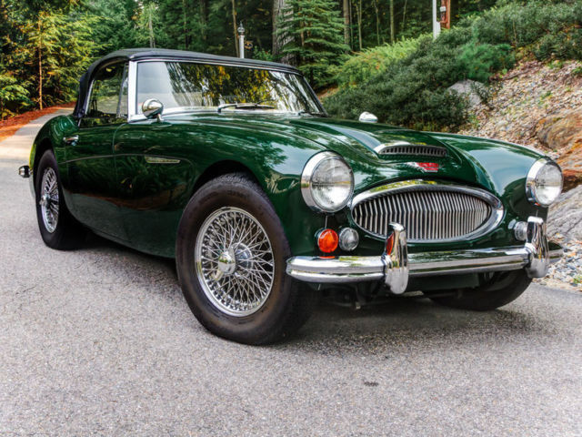 1967 Green Austin Healey 3000 Convertible